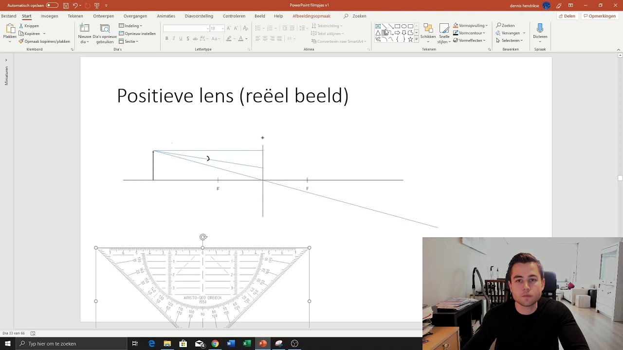 Optica 9: Afbeelden met licht (reëel beeld)