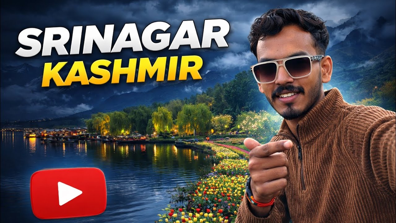 कश्मीर का असली मज़ा 🏔️ | Srinagar Travel Vlog | Dal Lake & Gardens