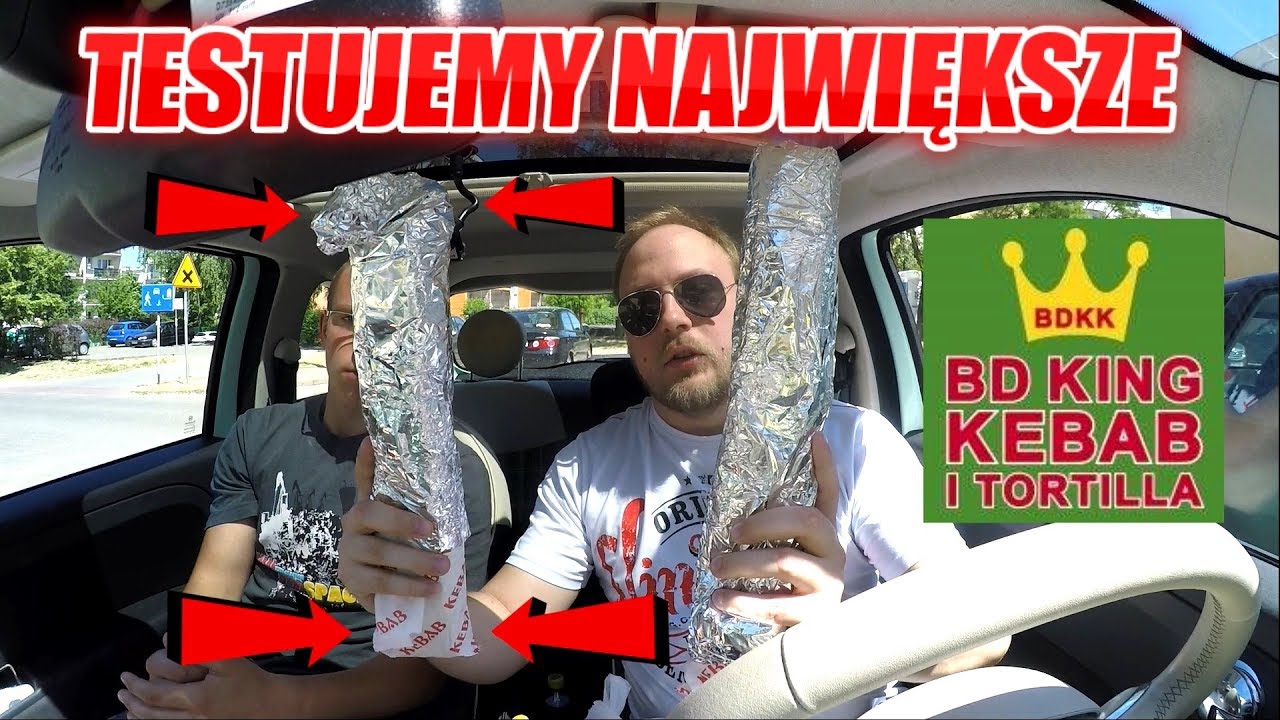TEST NAJWIĘKSZY KEBAB Z BD KEBAB KING BYDGOSZCZ