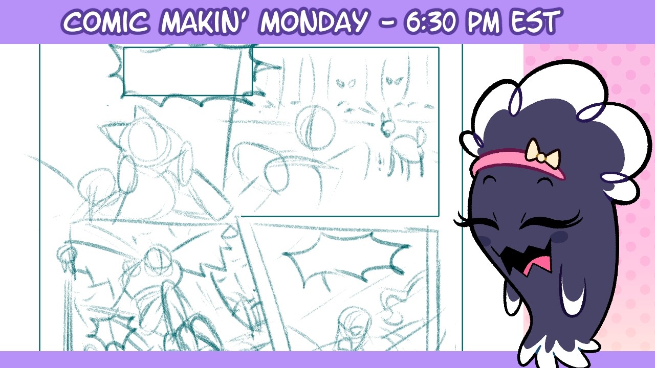 Comic Makin' Monday - Comic Thumbnailing!