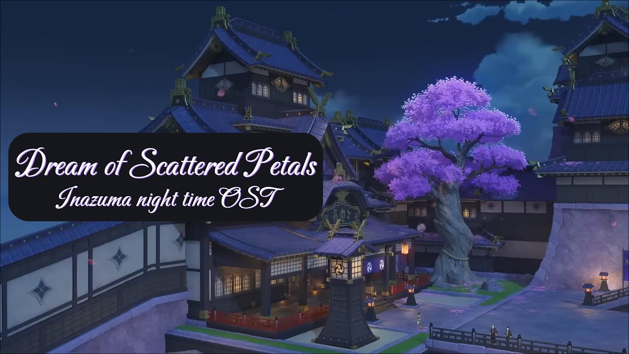 Dream of Scattered Petals - Inazuma Night Time OST Cover
