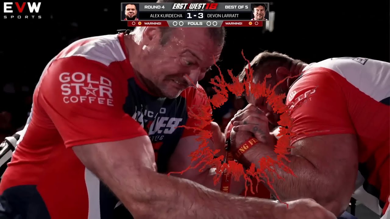 Devon Larratt vs Alex Kurdecha (Left Arm) - Highlights | East vs West 18