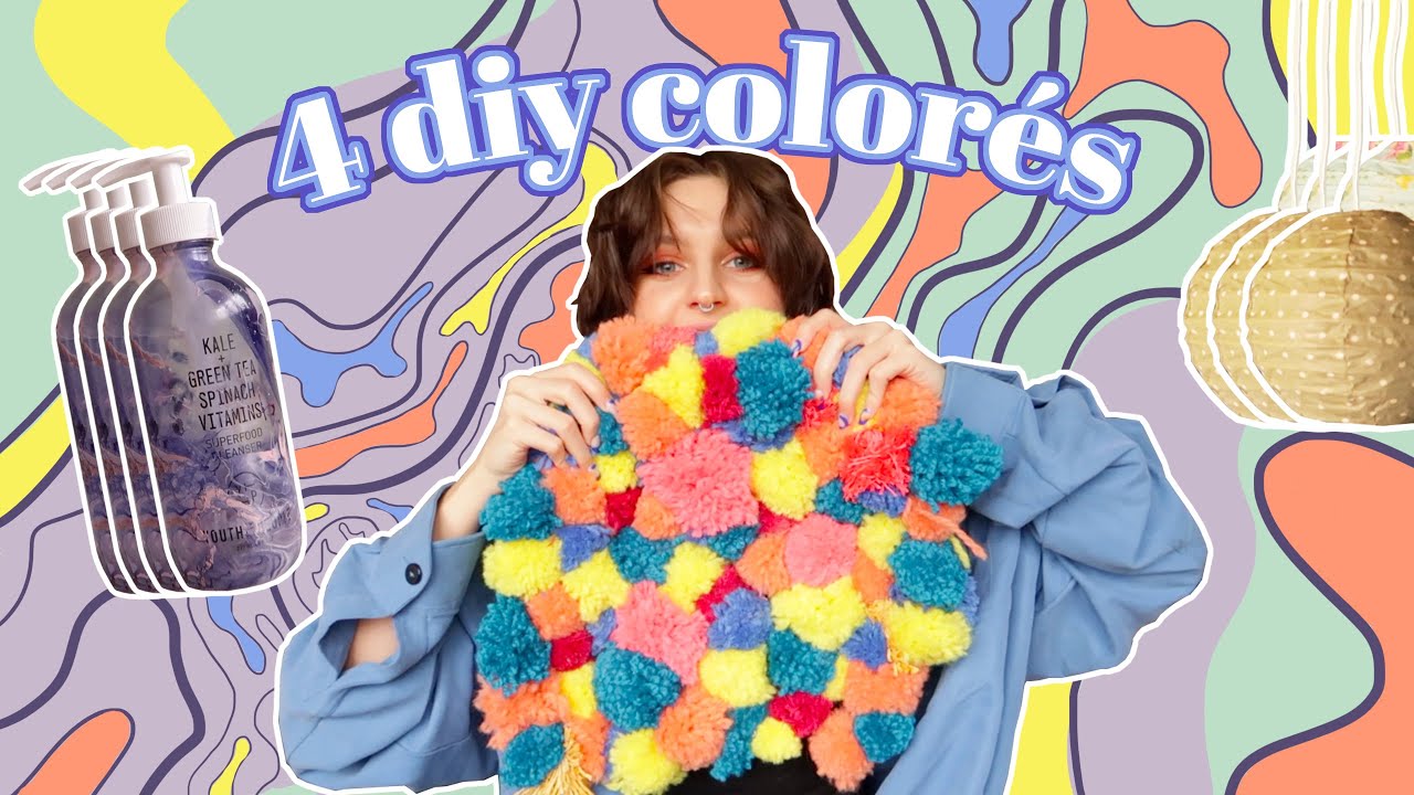 4 diy colorés  |  diy déco