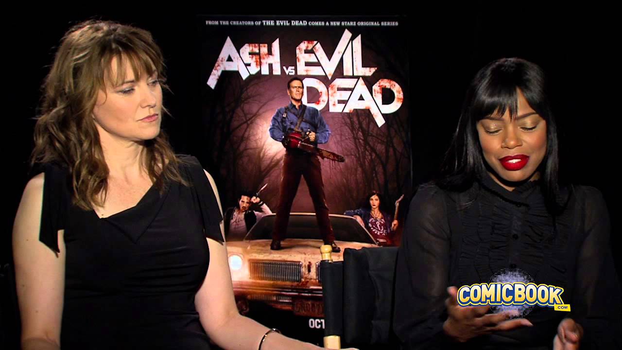 Lucy Lawless & Jill Marie Jones Talk Ash Vs. Evil Dead
