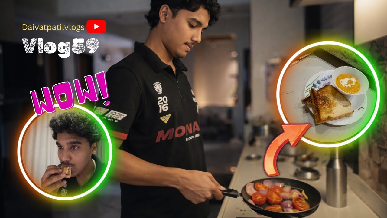 CHEESE TOST WITH SAUCE🥪 |yummy recipe😋| quick and easy to make⏩| vlog#59 |daivatpatilvlogs|❤️