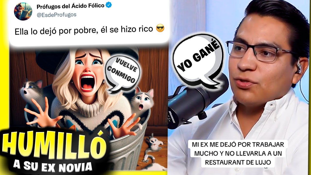 Su ex lo dejó por ser POBRE, él se vengó haciéndose FAMOSO Y RICO 😎 La mejor venganza es el ÉXITO