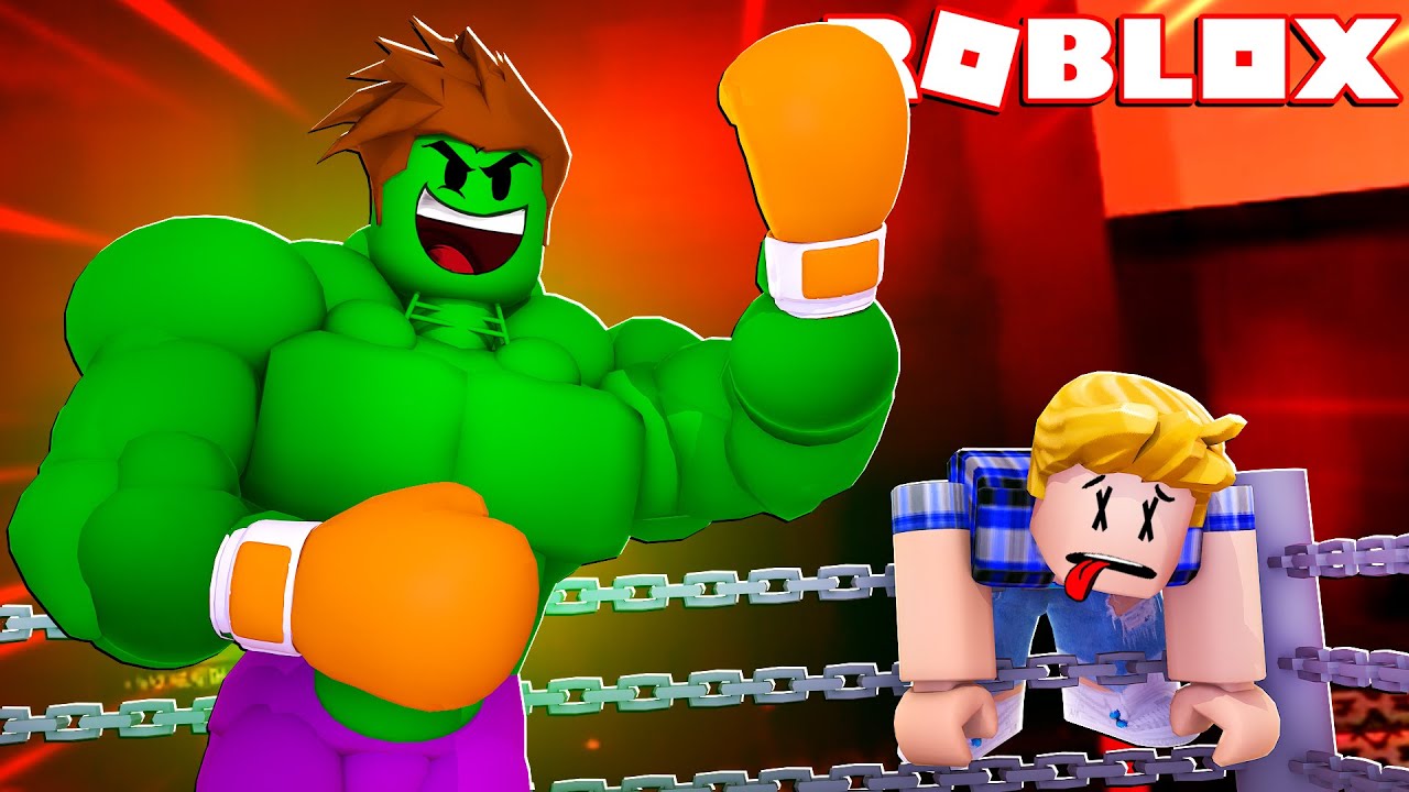 I became THE HULK in Roblox Boxing League (130+ strength)