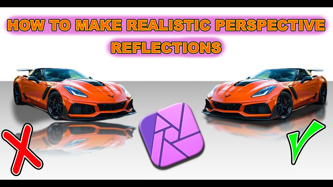Creating Perspective Reflections - Affinity Photo Tutorial