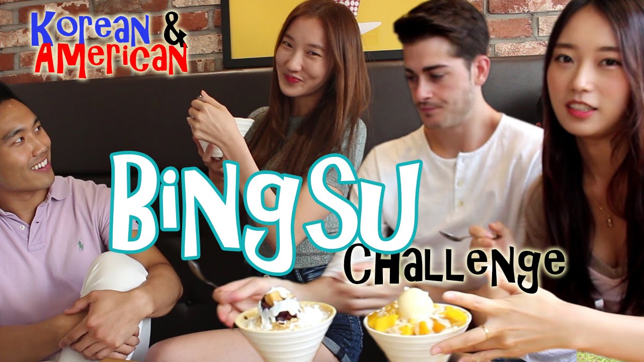 Kevin & Yejin / 케빈 예진 : Korean Bingsu Tasting / 외국인 팥빙수 도전