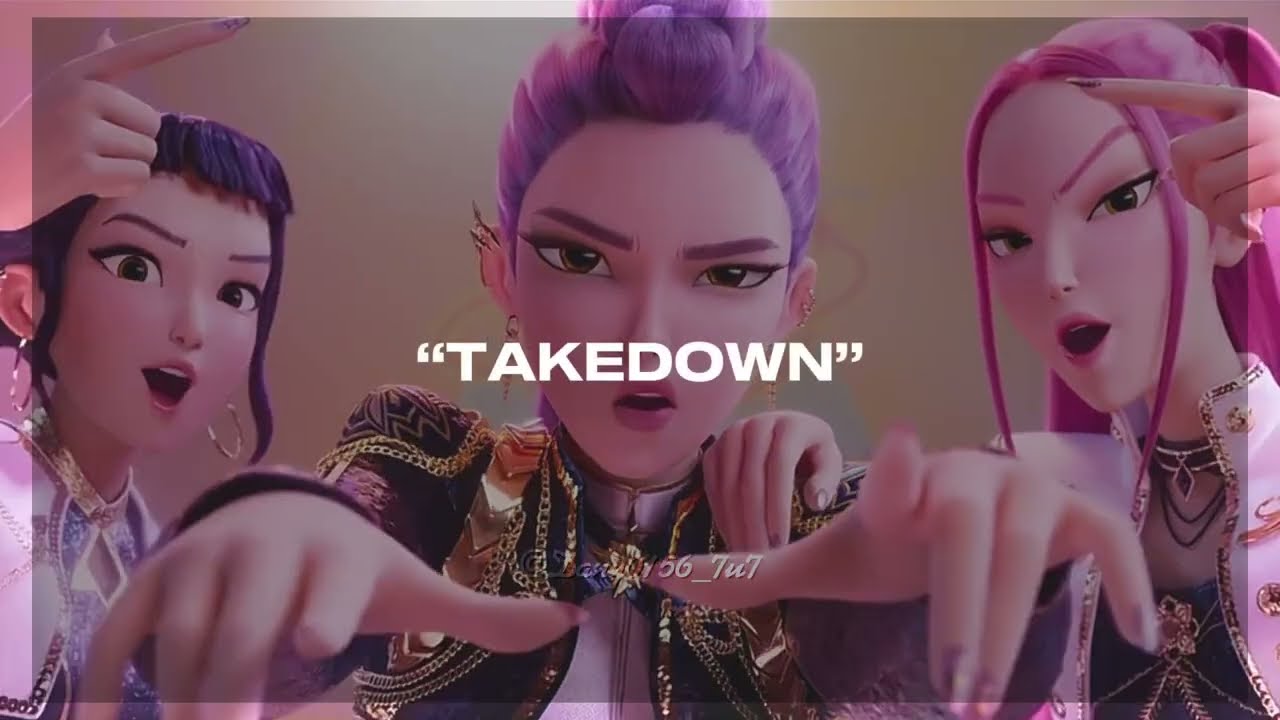 NOCAUT - HUNTRIX Español🗣️🗣️✨|| Versión extendida, Letra||TAKEDOWN - HUNTR/X Kpop Demon Hunters