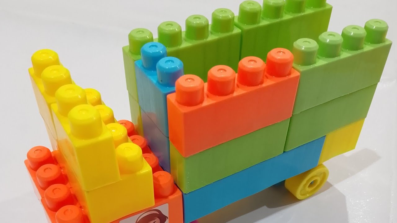 Satisfying DIy blocks truck step by step | how to make truck 