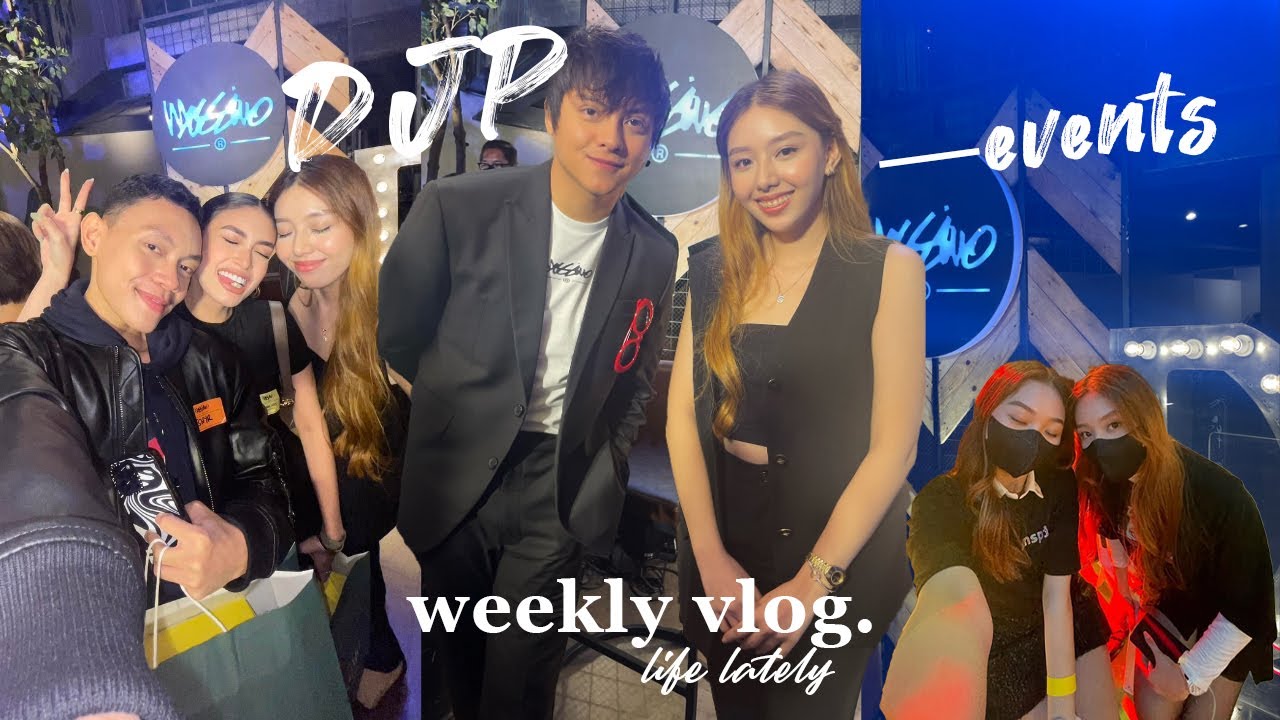 Life Lately ⏤ influencer event with Daniel Padilla + gift bags 🛍️ , romanticizing life 🥂💕