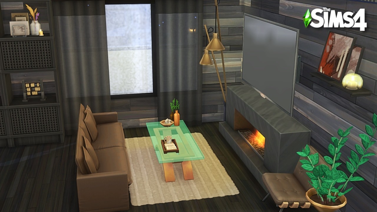 고급 모던 아파트 (Pinecrest Apartments 404) | 심즈4 건축 | Speed Build (NO CC)