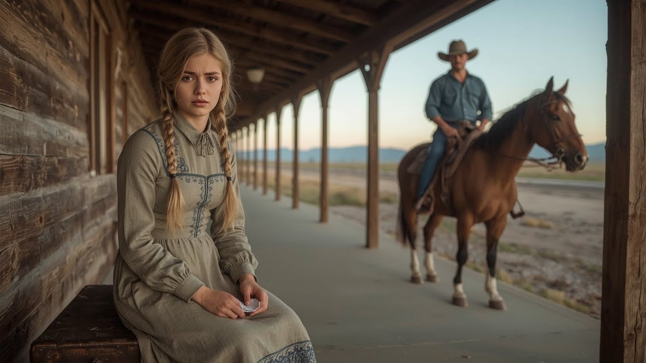 Ella esperó sola, con el corazón roto—sin saber que el vaquero venía por ella.