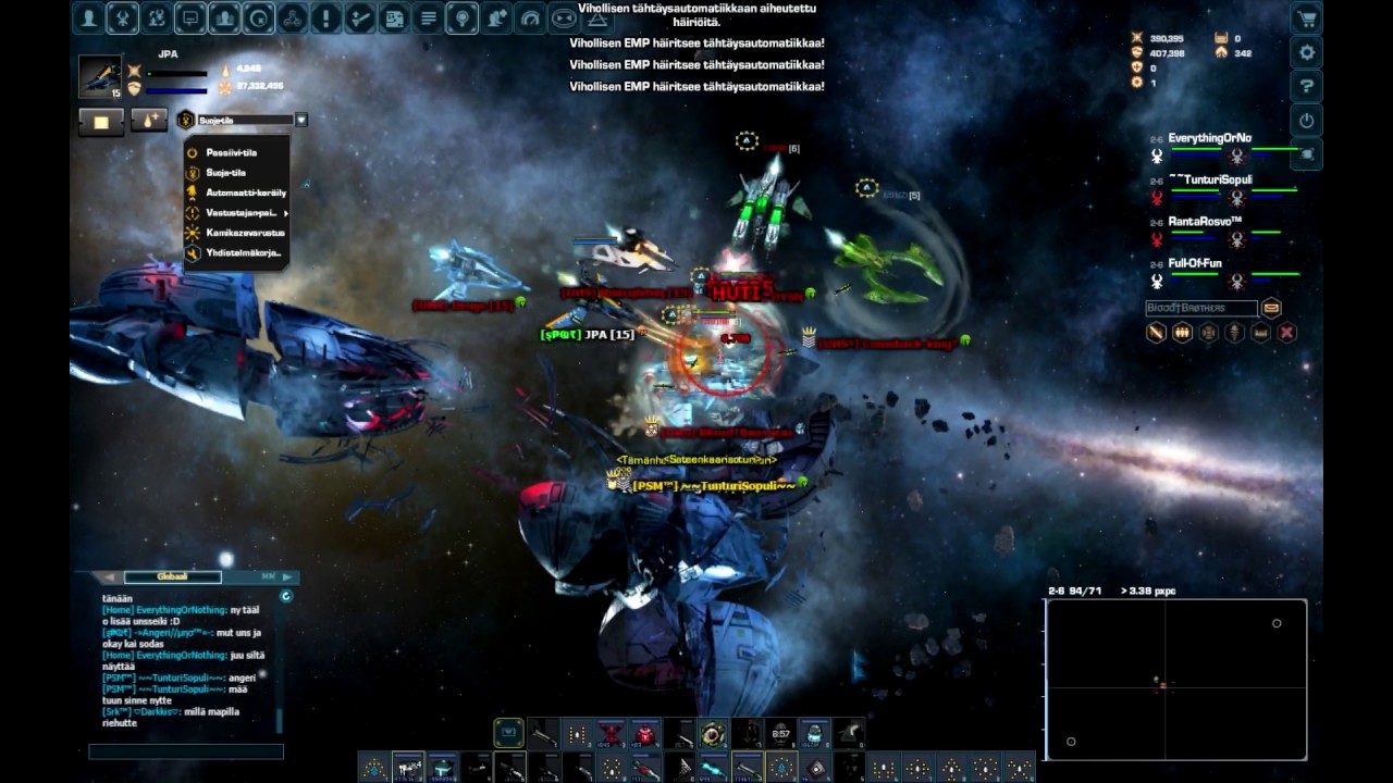 DarkOrbit: EPIC SK2 FIGHT | FIN vs Okay, С★ & UNS