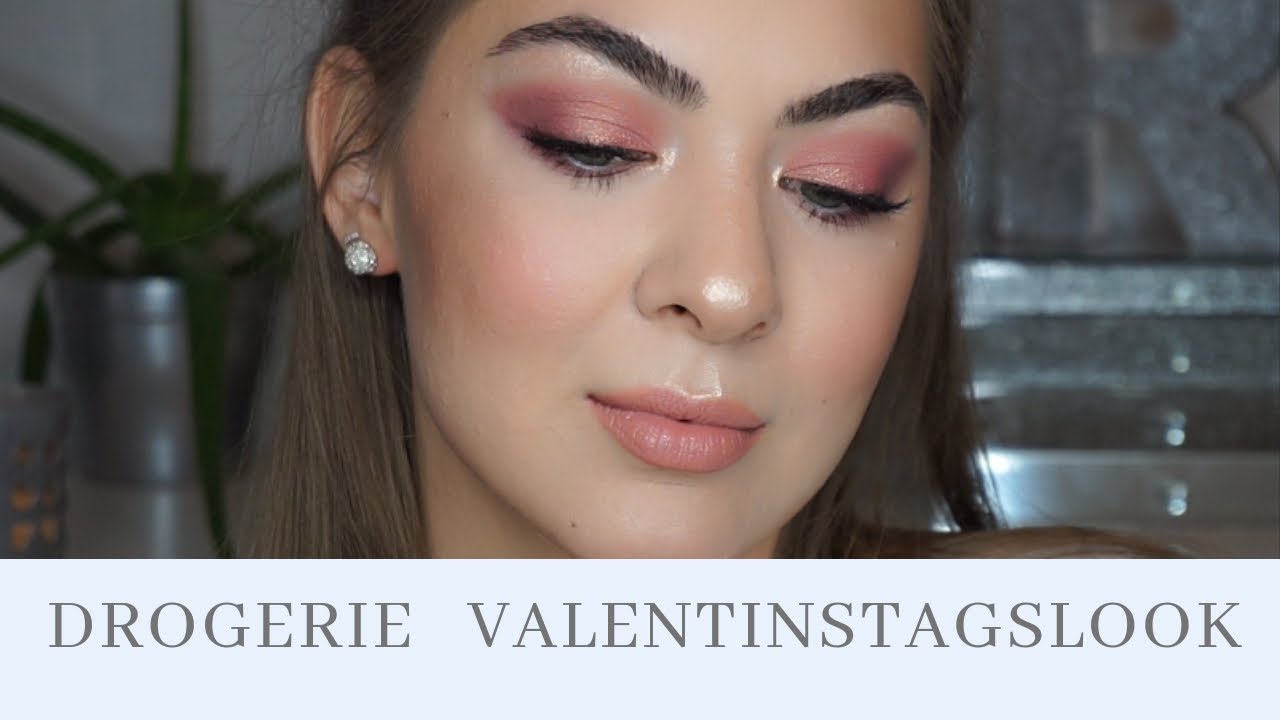 Valentinstag I einfaches Drogerie Make-up Tutorial (2019)