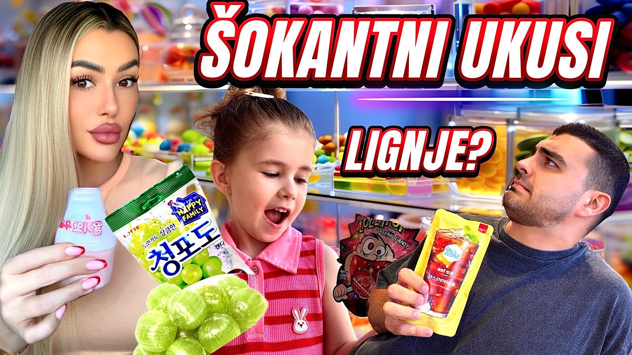 ISPROBAVAMO AZIJSKE SLATKIŠE u Dubaiju 🍬