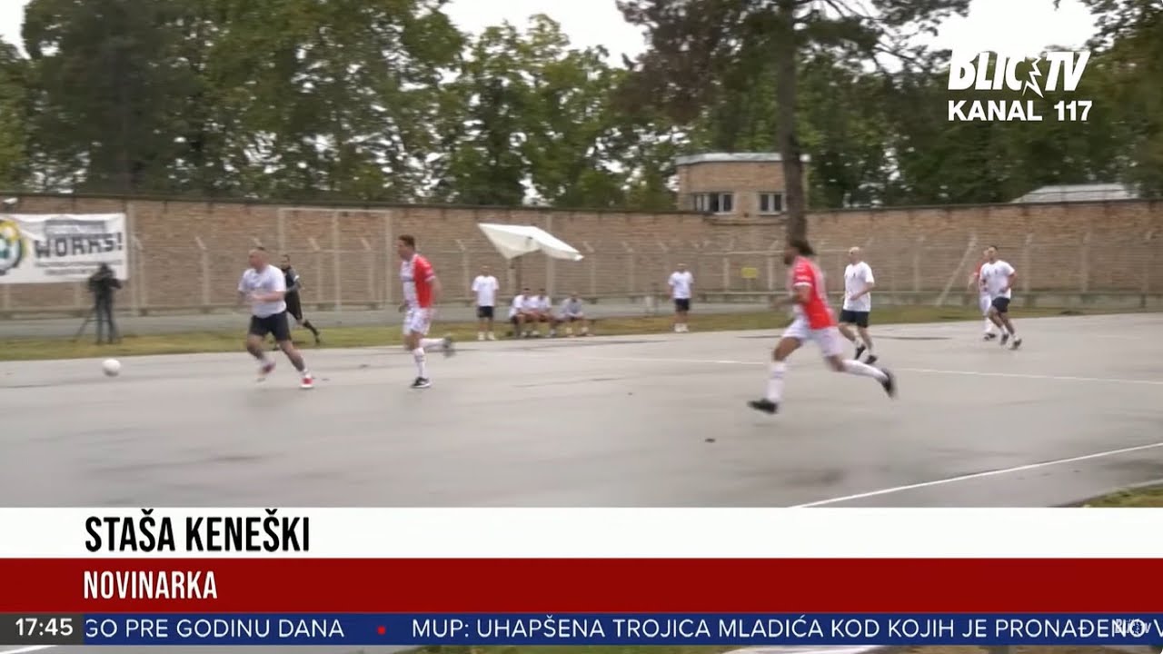 Sremska Mitrovica: Resolizacija ZATVORENIKA kroz fudbal | VESTI