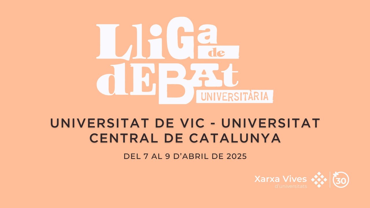 UPC-URV | Lliga de Debat Universitària 2025