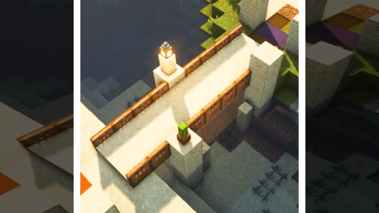 Minecraft | How to Build a Desert Bridge #1