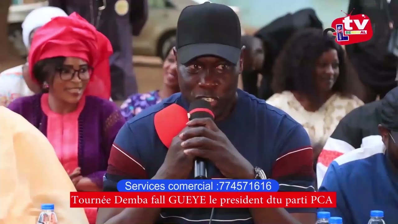 Tournée Demba fall GUEYE Président du parti PCA