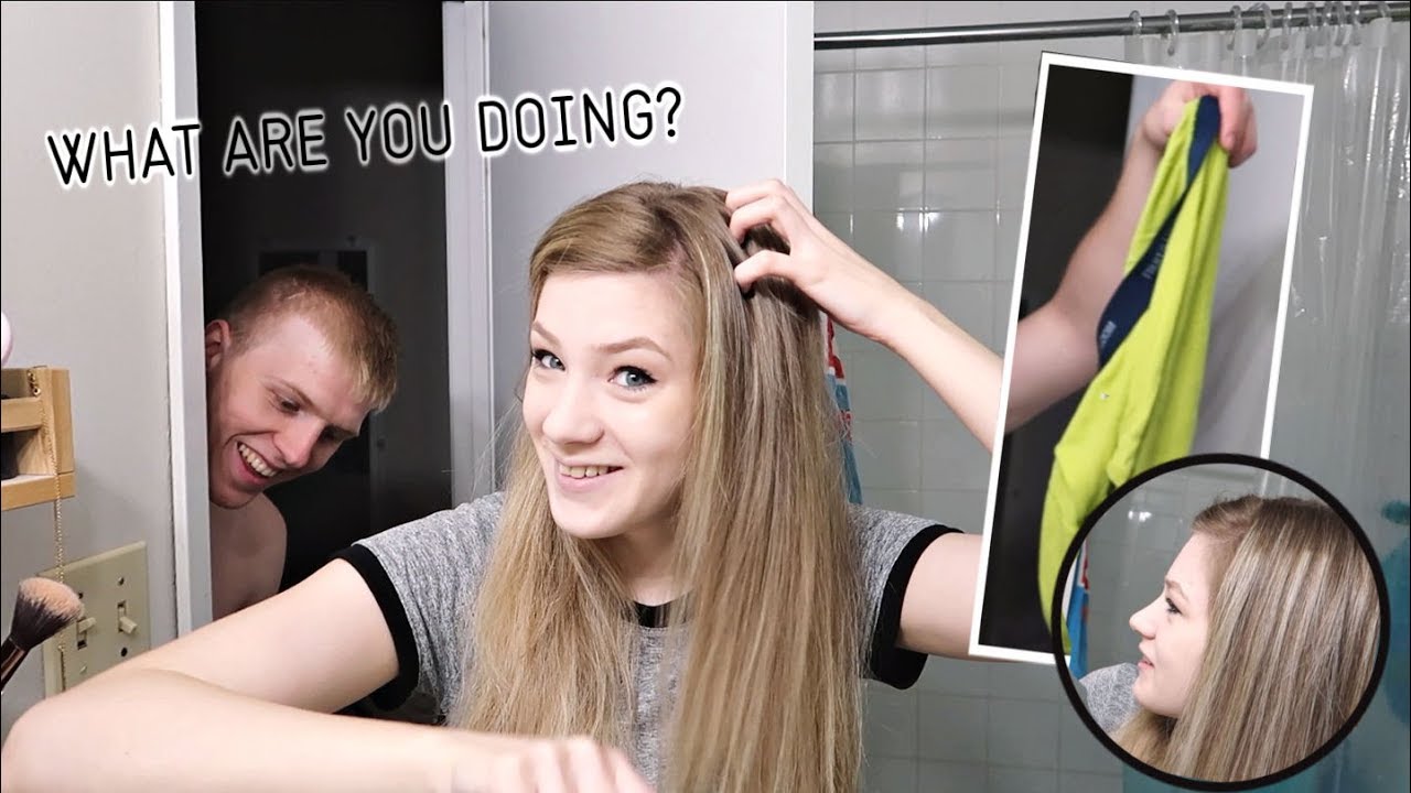 Boyfriend Tries To Get In The Shower While I'm Filming!