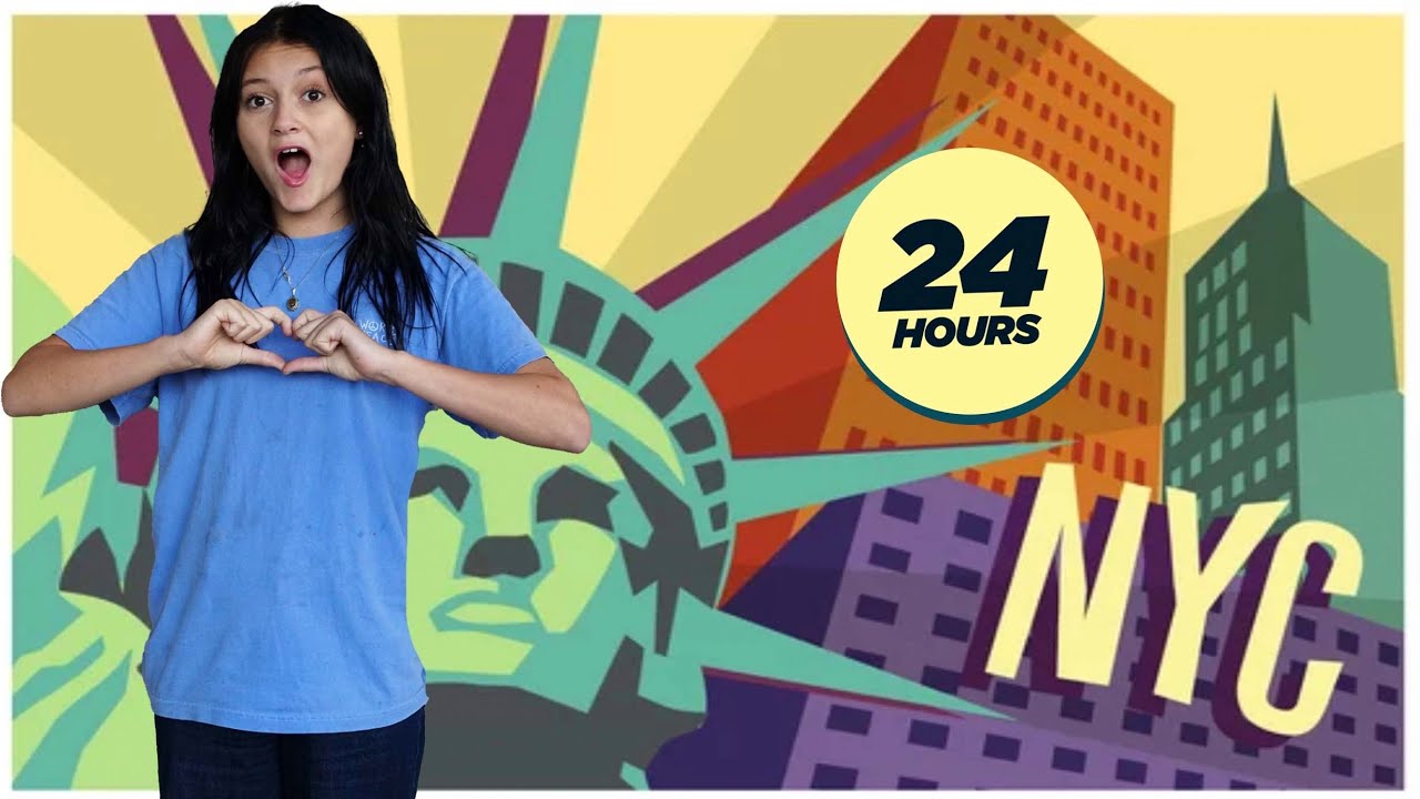 I SPENT 24 HRS IN NEW YORK 🗽 **CHALLENGE** | Sophie Fergi