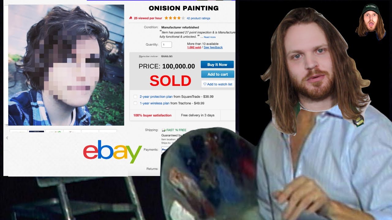 I sold this Painting of ONISION for $100,000 Dollars