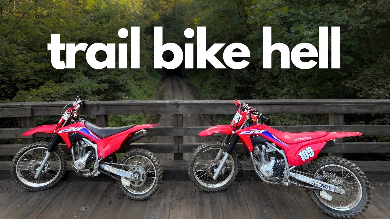 Brutal 34-Mile Enduro TORTURE TEST on a Stock Honda CRF250F Trail Bike