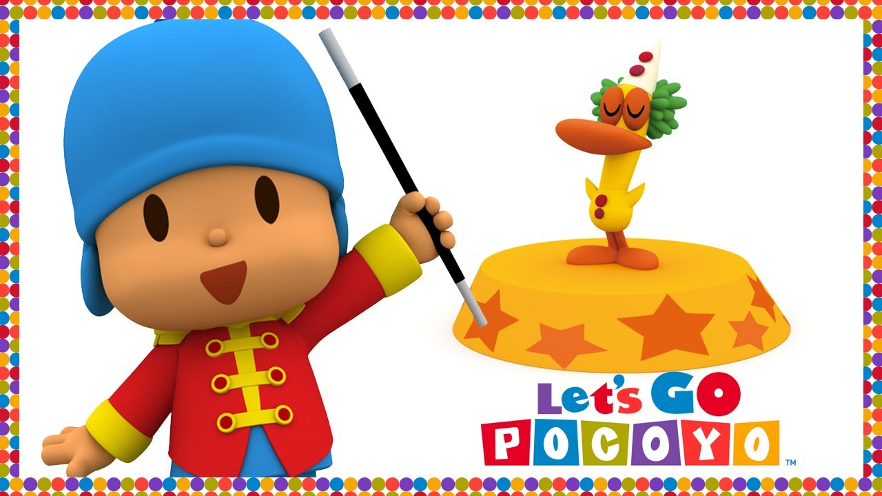 🎪 LET'S GO POCOYO! - O Circo | DESENHOS ANIMADOS de POCOYO em PORTUGUÊS do BRASIL