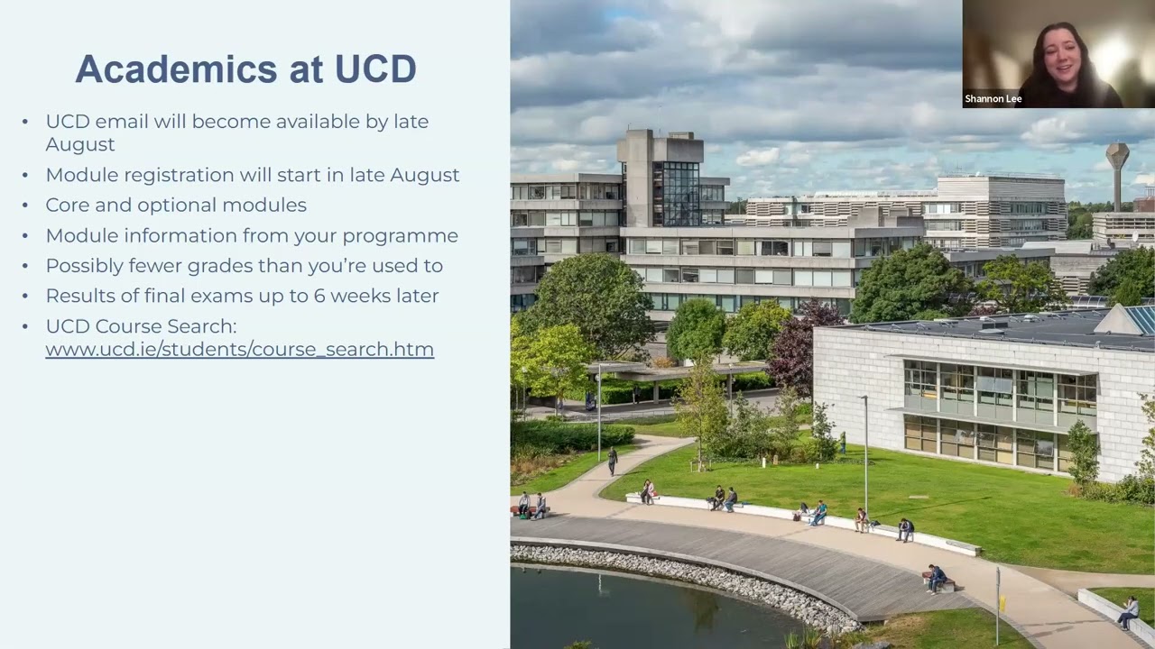 UCD North America Postgraduate Offer Holder Webinar 2026