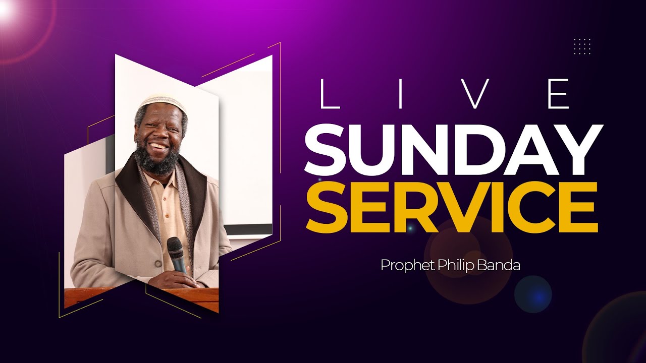 Live Sunday Service | Prophet Philip Banda - 30 July 2023