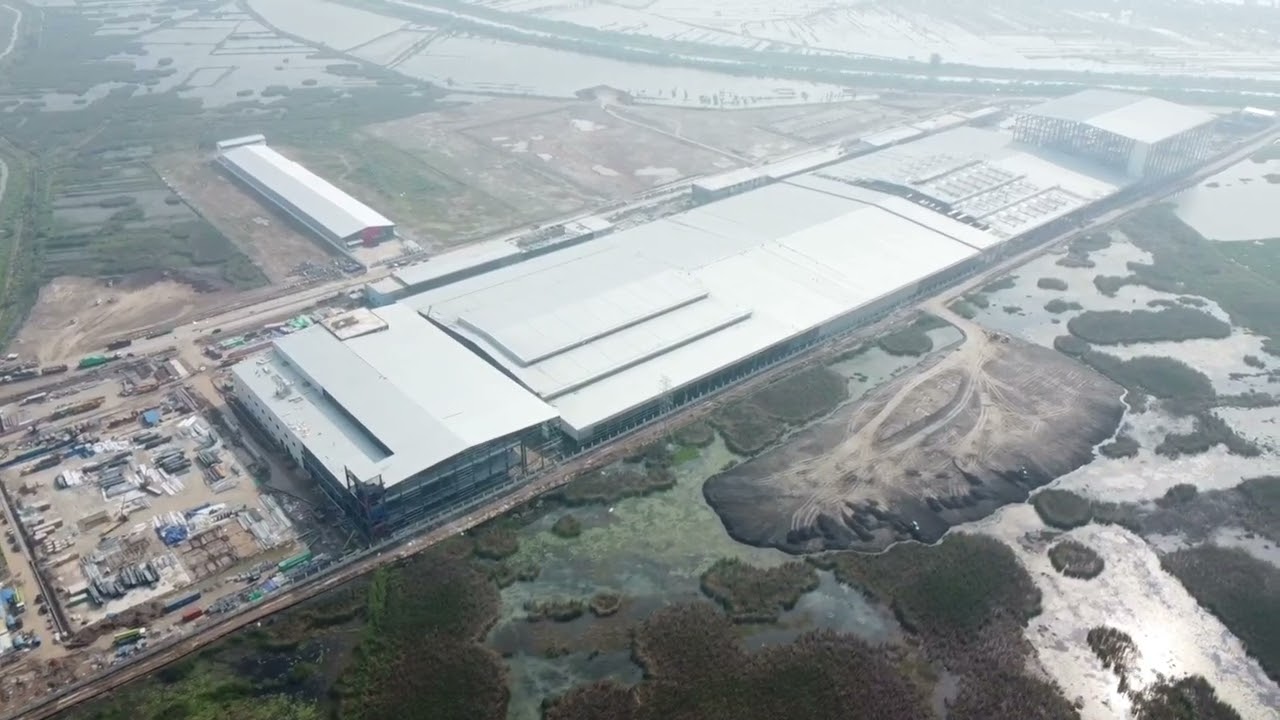 Progress Pembangunan PT  Sailun Manufacturing Indonesia di Demak || Part 1 || Drone DJI Mini 2 SE