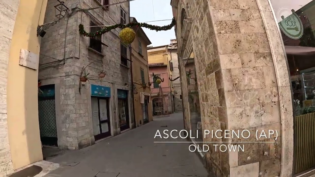 🇮🇹 Ascoli Piceno: Italy&rsquo;s Hidden Gem You&rsquo;ve Never Heard Of - 4K Walking Tour