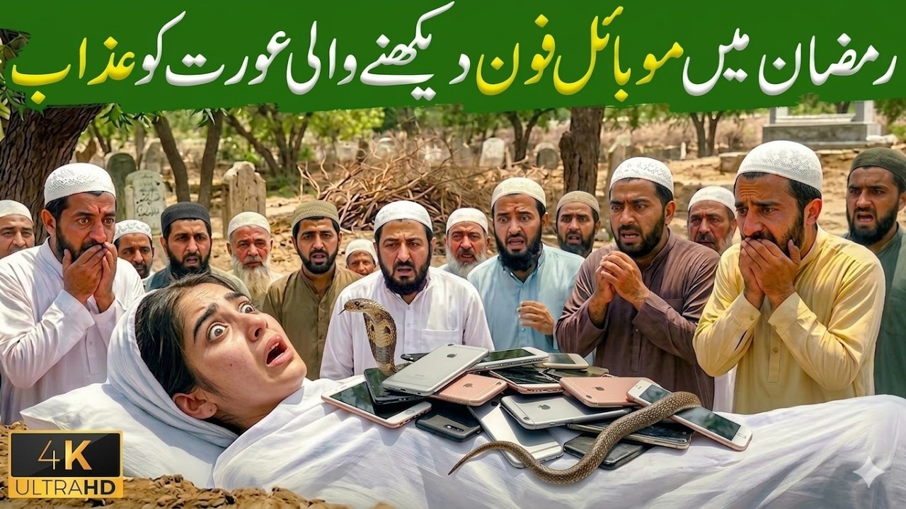 Ramzan main Mobile  dekhne per Aik aurat ko azaab kyu hua ?|QabarKaAzab|Islamic Moral Stories