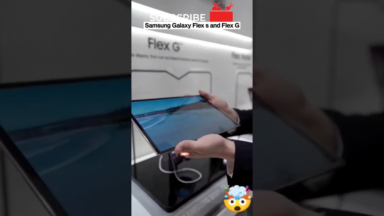 Samsung Galaxy Flex S & Flex G 🔥🔥🔥 : The Rollable and Foldable Galaxy #ytshorts#shorts#samsungzfold