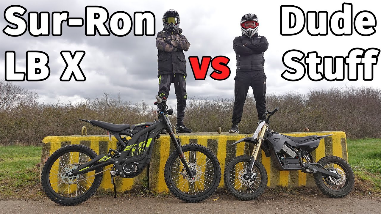 Sur-Ron SLAYER?? Racing a Light Bee X with my ELECTRIC mini DIRT BIKE