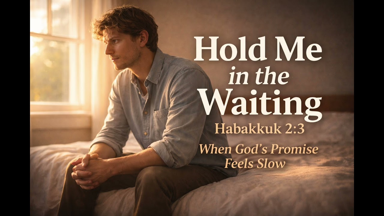 Hold Me in the Waiting (Habakkuk 2:3) | God Is Not Late