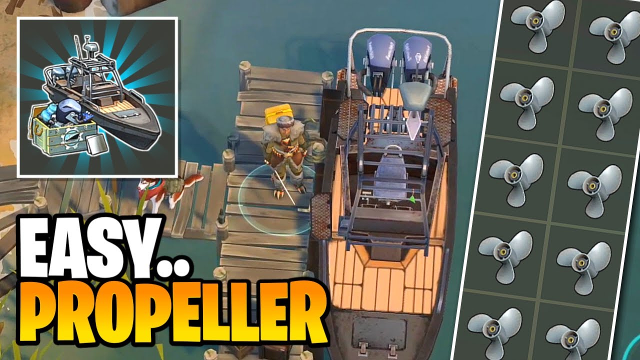 HOW TO GET PROPELLER EASILY - Last Day on Earth: Survival
