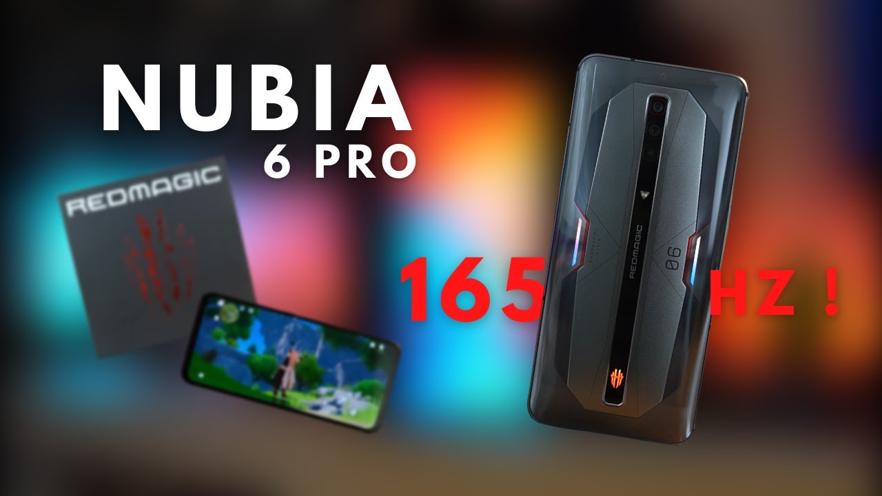 NUBIA REDMAGIC 6 PRO : ÉCRAN 165HZ / Ultra performant / Le MEILLEUR Smartphone Gaming ?!!