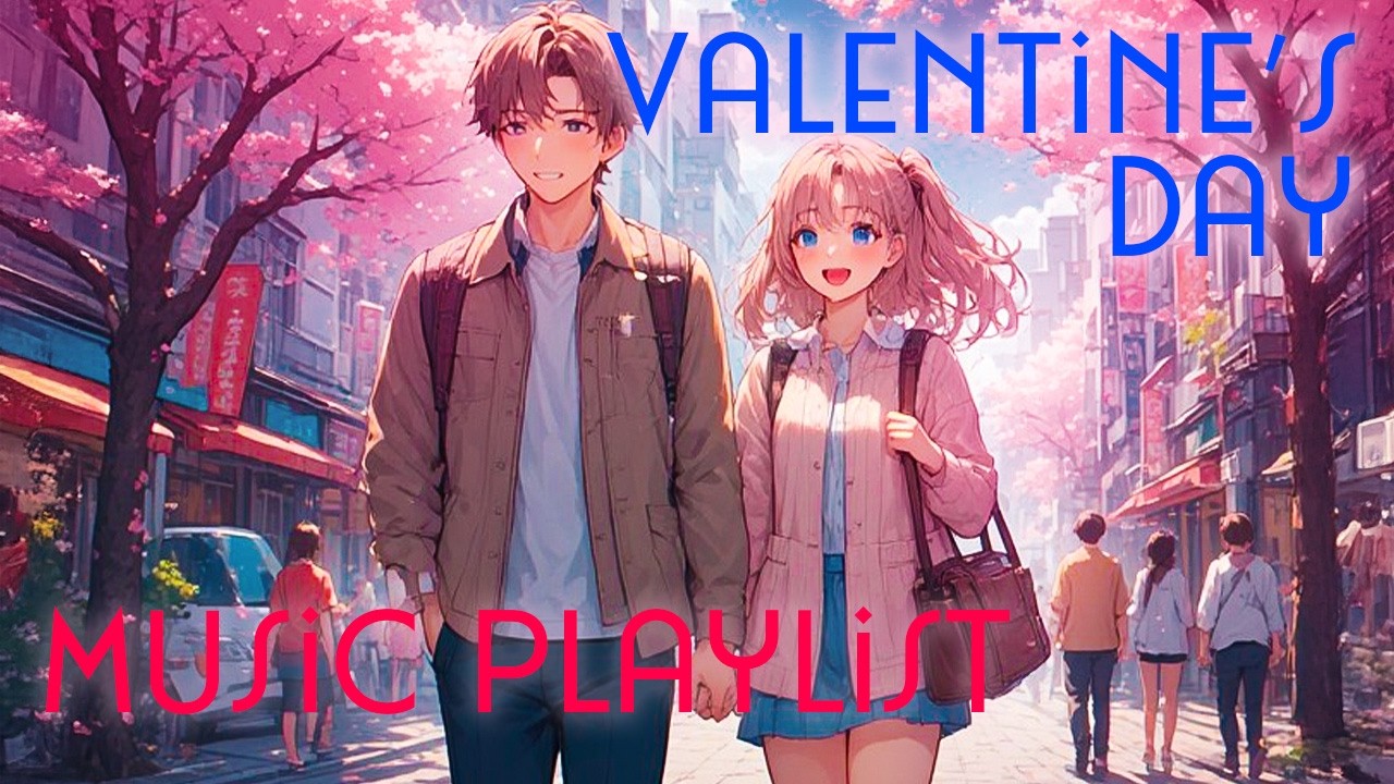 Japanese Valentine Love Song 💕 Romantic Dinner Date | 二人の夜 (Futari no Yoru)
