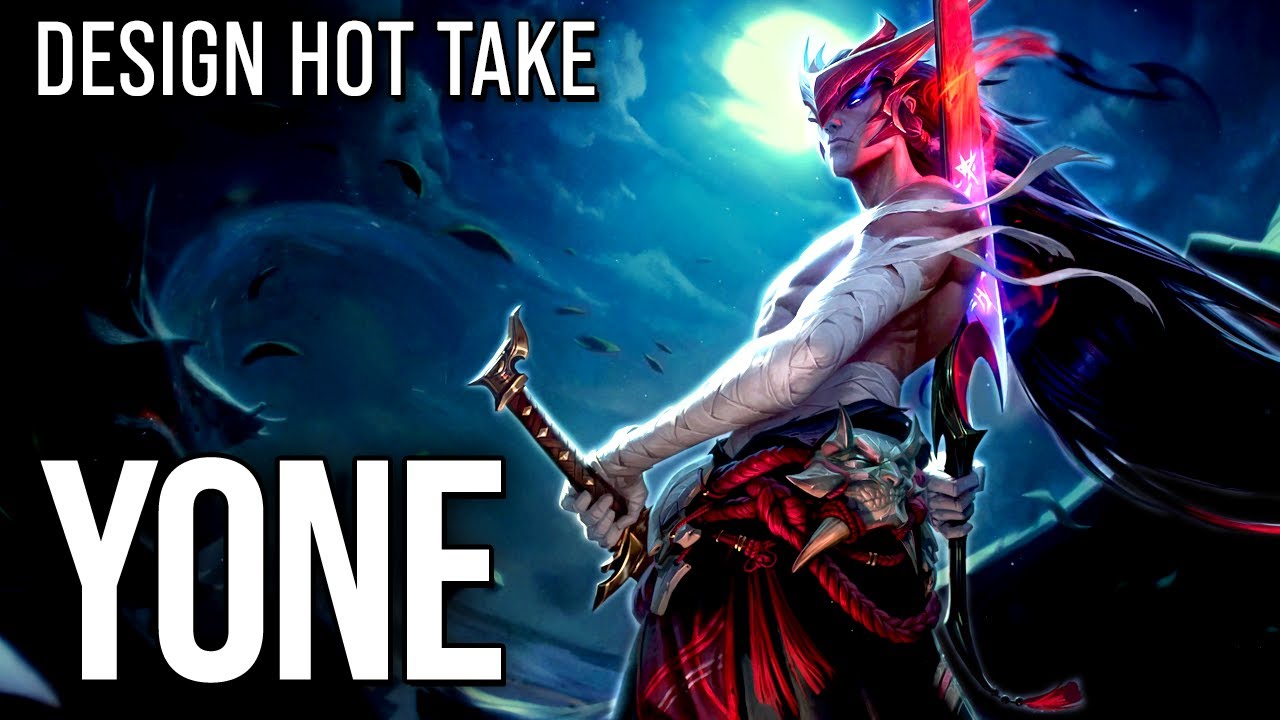 Yone is a classic demon samurai || design hot take #shorts