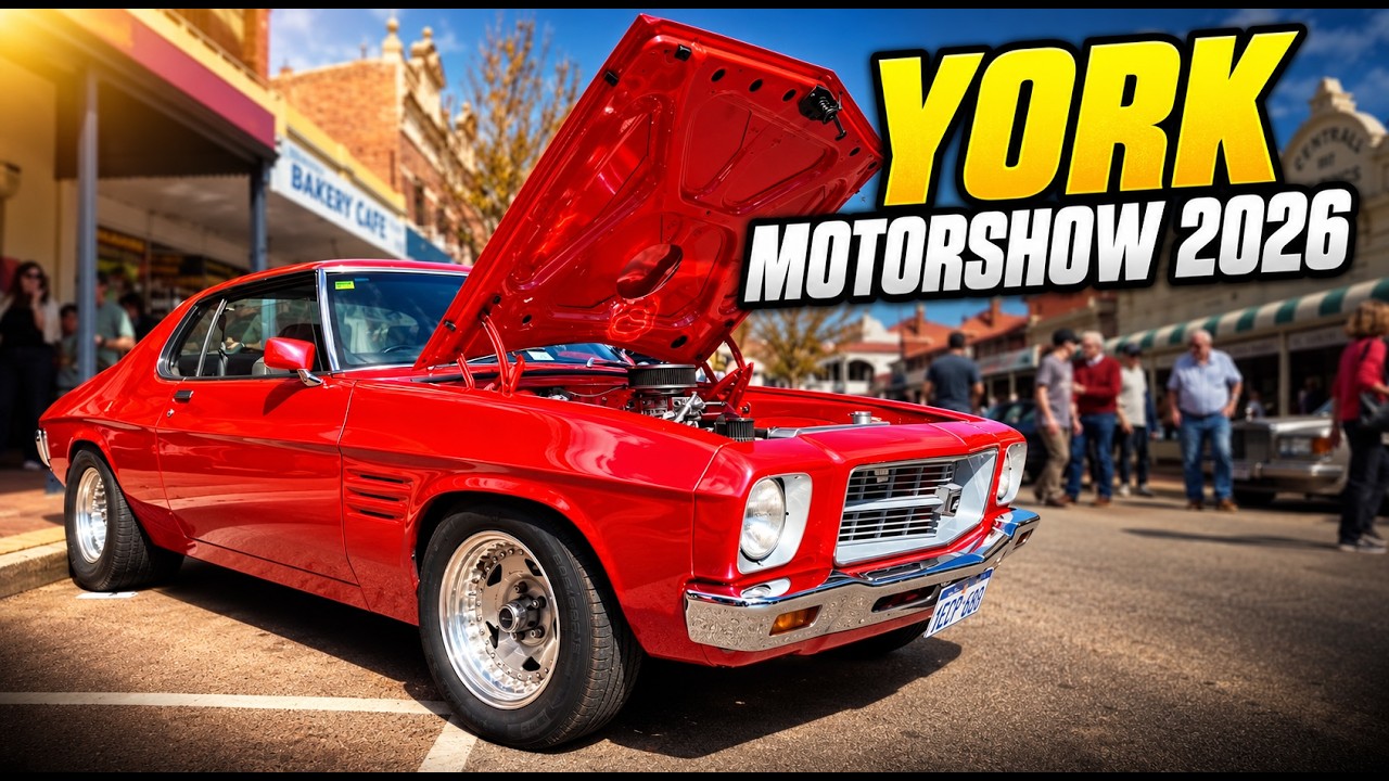 York Motor Show 2026 Takes Over the Town! Classic Cars, Muscle & Rare Builds