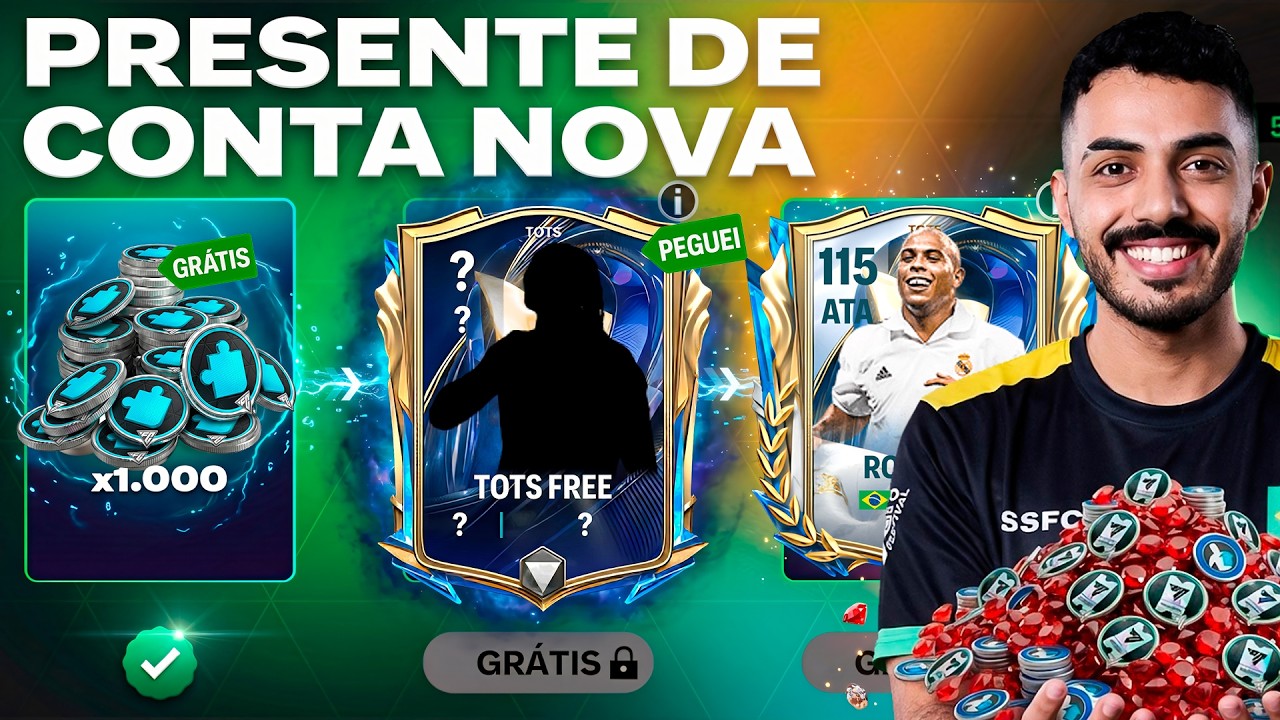 RECOMECEI DO ZERO no FC MOBILE! 😱 | PRIMEIRO DIA INSANO!
