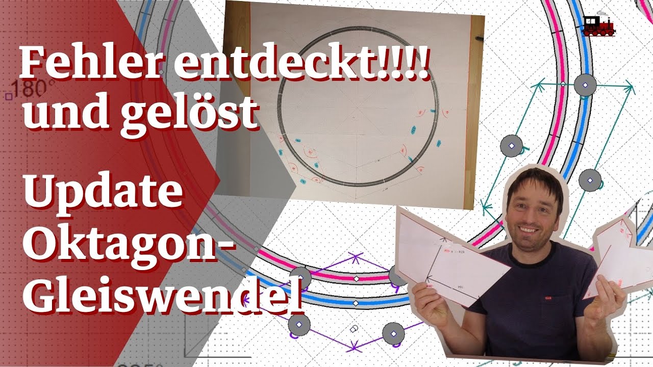 Konstruktionsfehler in Gleiswendel behoben! Update Gleiswendelbau
