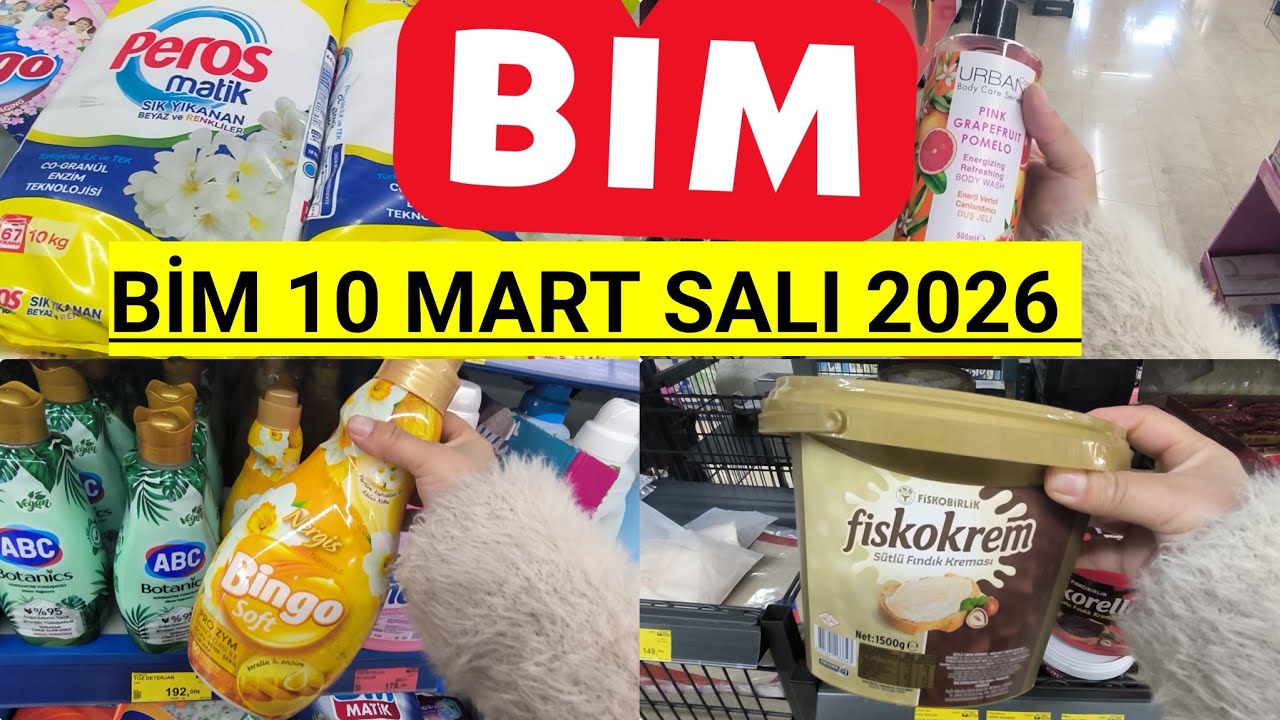BİM 10 MART SALI GÜNÜ GELİYOR BİM BU HAFTA ŞAHANE AKTÜEL ÜRÜNLER BİM BU SALI EFSANE AKTÜEL 