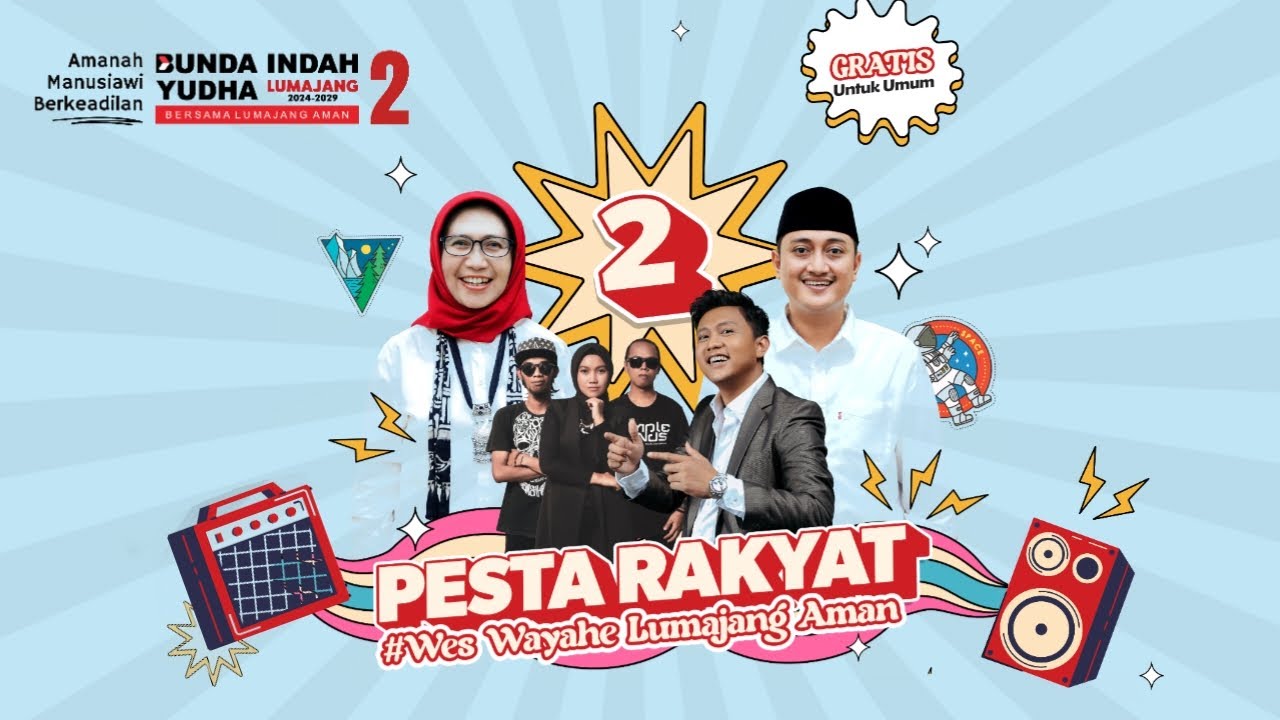LIVE | PESTA RAKYAT - BUNDA INDAH YUDHA 02 | WES WAYAE