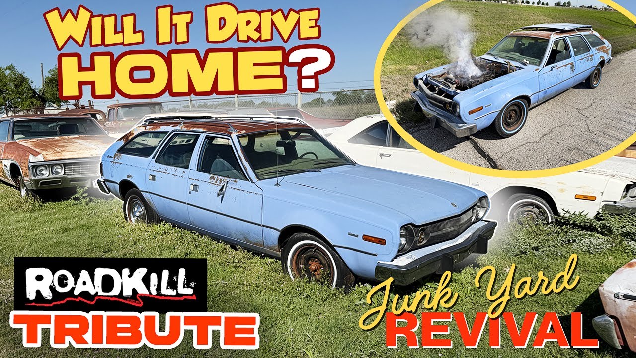 ABANDONED 31 years. Will it run and drive 3 hours home?! 1974 AMC Hornet.