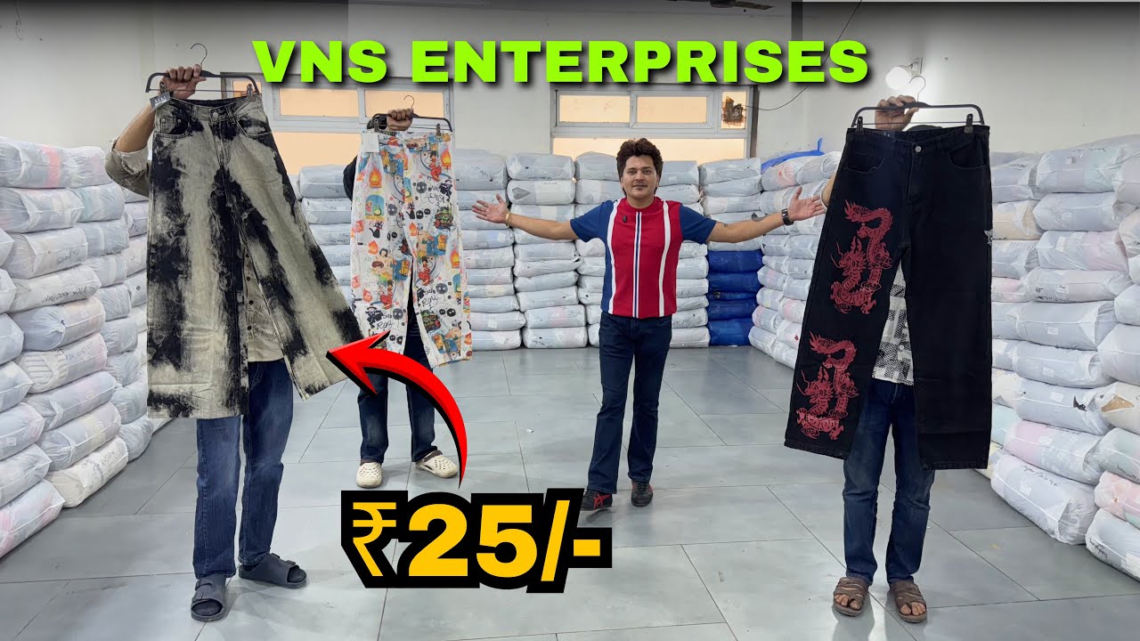 Delhi के wholesaller इनसे क्यों डरते है॥₹25/- Vns Enterprices पर पहली बार ॥SaiyamKapoor 