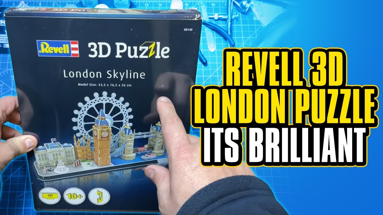 Revell 3D Puzzle London Skyline Landmarks Review and Build - I was impressed !!